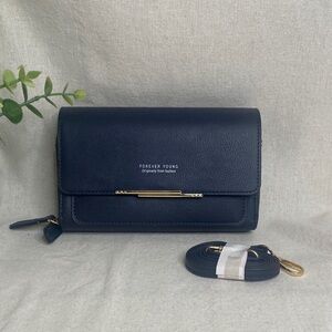 Forever Young Midnight Blue Crossbody Bag